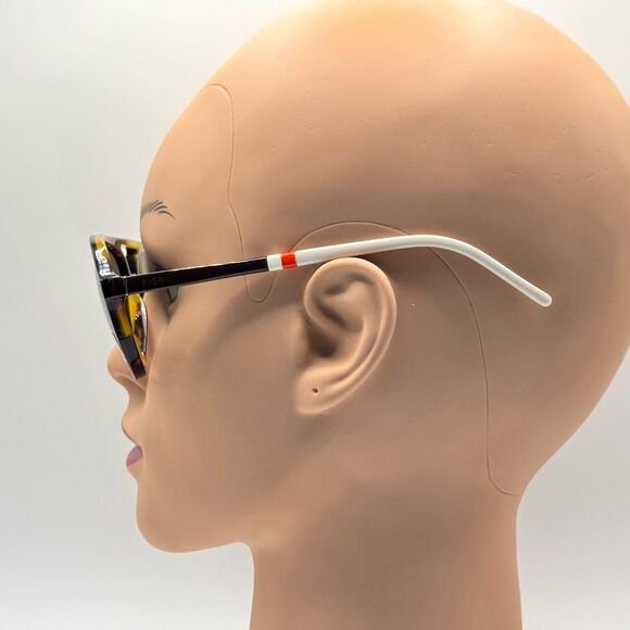 NEW Men's Y2K Ralph Lauren Aviator Sunglasses Polo 4062 Brown/Orange 58/15 Italy - Picture 3 of 11